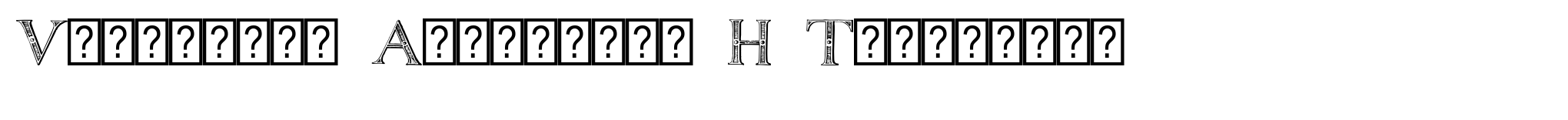 Victorian Alphabets H Titivilus image